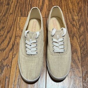 American Eagle Outfitters Tan Canvas Sneakers